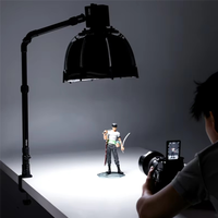 Ulanzi ZJ02 Camera Desk Mount Extendable 65Cm Arm, 4.8Cm C-Clamp, Flexible Adjustment For Still Life Photography & Videography