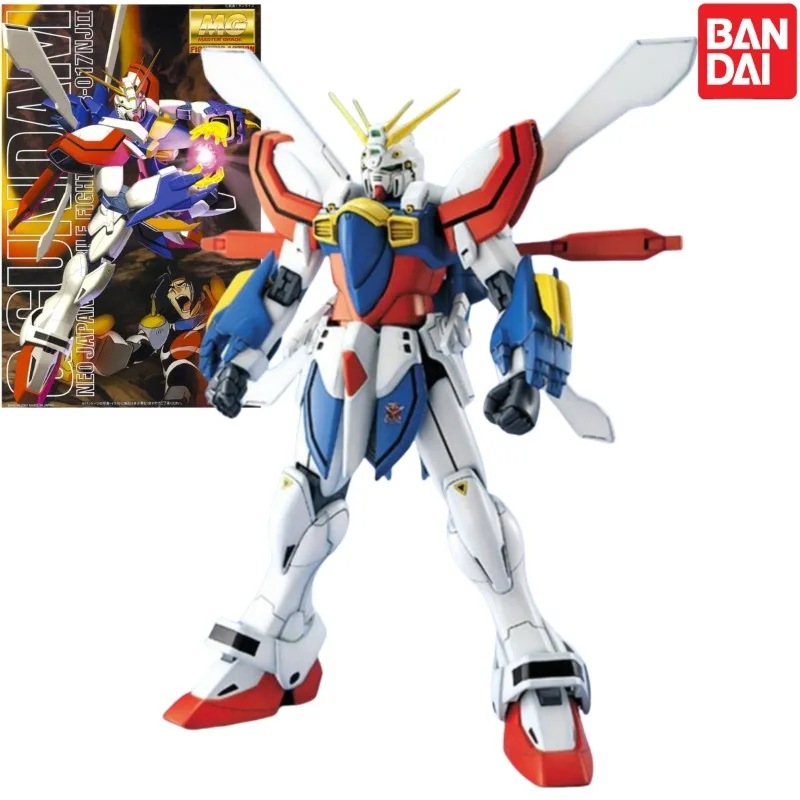 

Оригинальная оригинальная аниме-модель Bandai MG 1/100 GF13-017NJ II GOD GUNDAM King of Heat, экшн-фигурка, коллекционные подарки