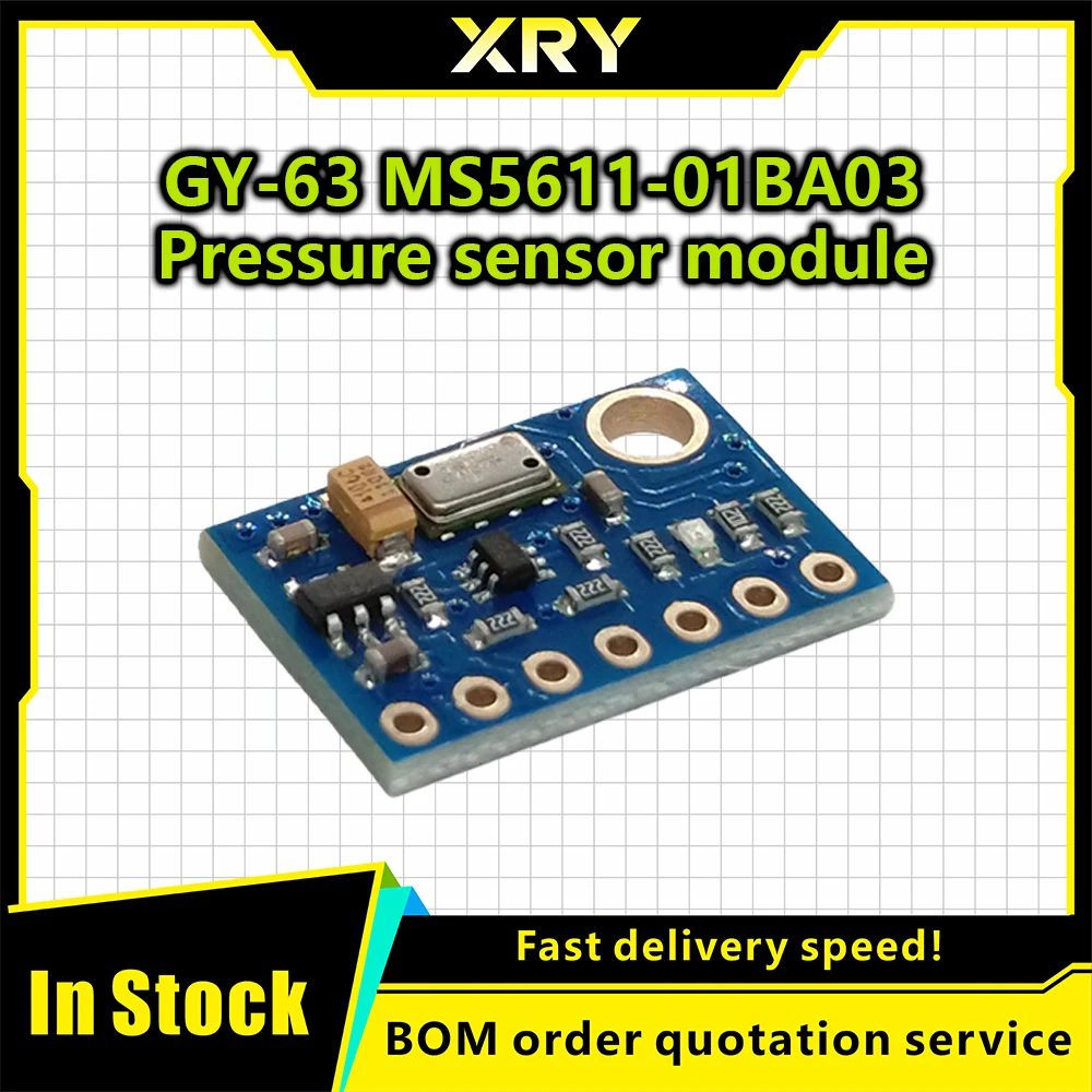 XRY MS5611-01BA03 Precyzyjny moduł czujnika ciśnienia MS5611 GY-63 Moduł czujnika wysokości dla Arduino — zdjęcie produktu 3
