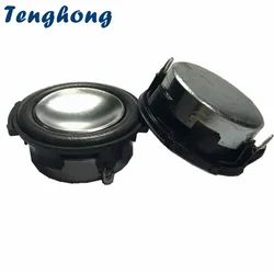 2pcs 1.25 Inch 31MM Portable Full Range Speaker Unit 4 Ohm 8Ohm 3W 20 Core Multimedia Audio Loudspeaker For Home Theater DIY
