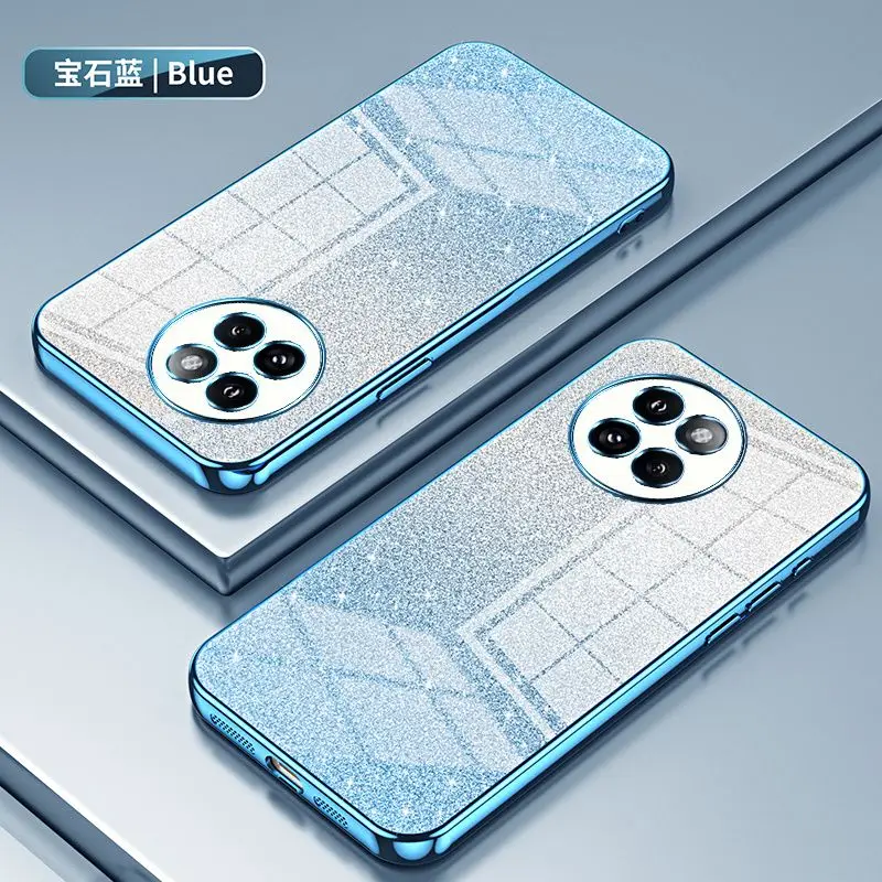 For Tecno Spark 20 Pro+ Case Tecno Spark 20 Pro+ Phone Case Shiny Glitter Plating Silicone Camera Lens Soft Back Cover