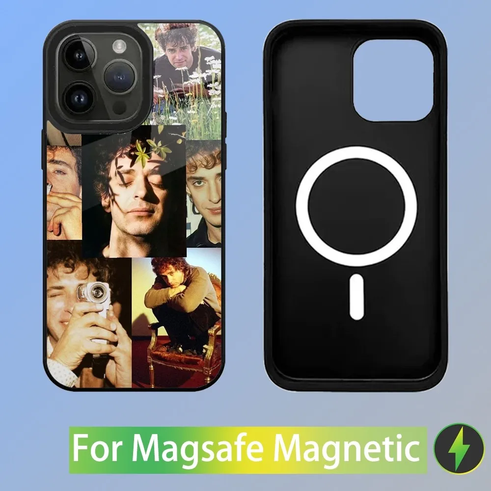 G-Gustavo Cerati Singer Phone Case For iPhone 16,15,14,13,12,11,Plus,Pro,Max Mini Magsafe Magnetic Wireless Charging