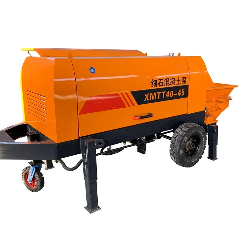 2026Diesel Concrete Delivery Pump Portable Mobile Mini Concrete Pump Trucks For Sale