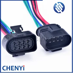8 Pin Automotive Waterproof Connectors Car Oil Nozzle Throttle Parking Heater Wiring Harness Plug 3A0973834 3A0973734