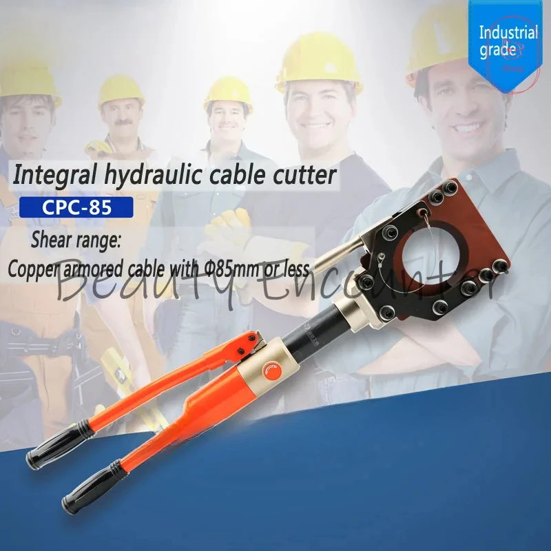 CPC-75/85 Hydraulic Cable Cutter Hydraulic Crimping Tools Overall Cable Scissors Fast Copper Armored Cable Clamp Bolt Cutters