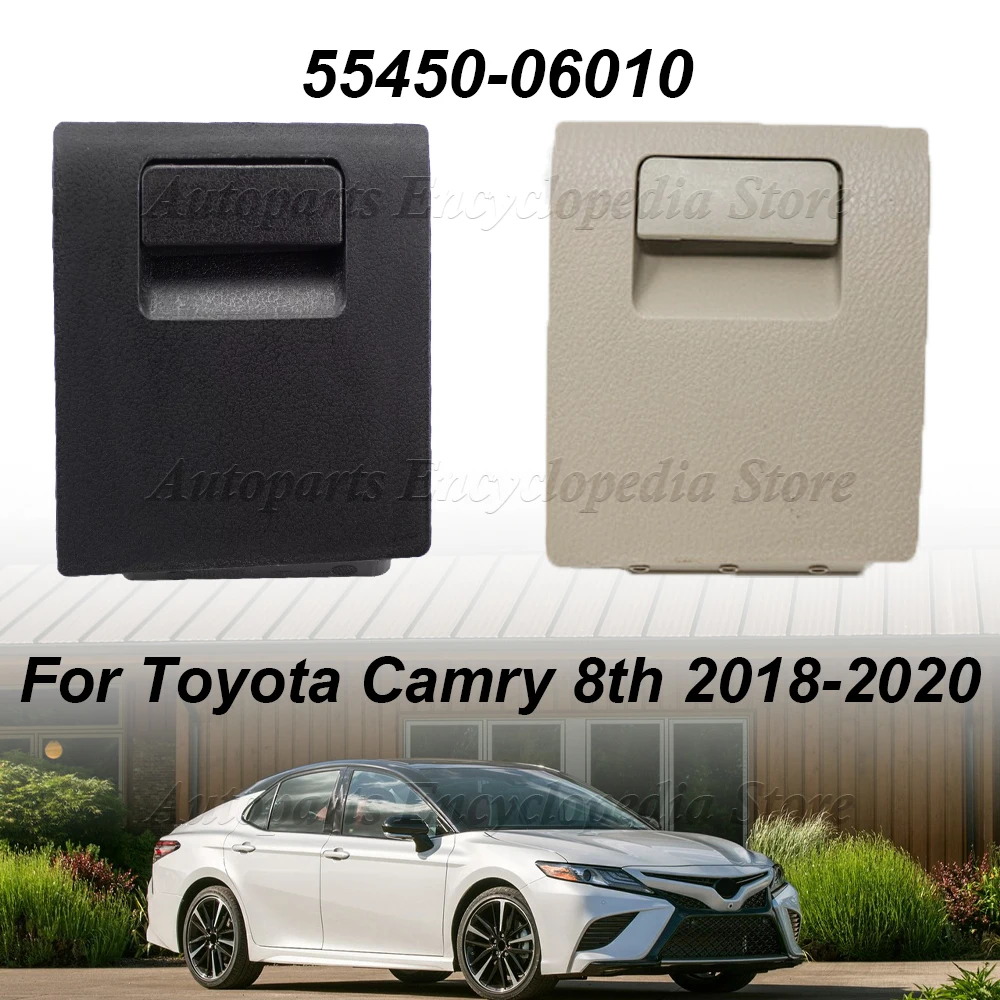 

55450-06010 Car Driving License Side Coin Box Glove Box Dashboard Lower Left Storage Box For Toyota Camry 8th 2018-2020