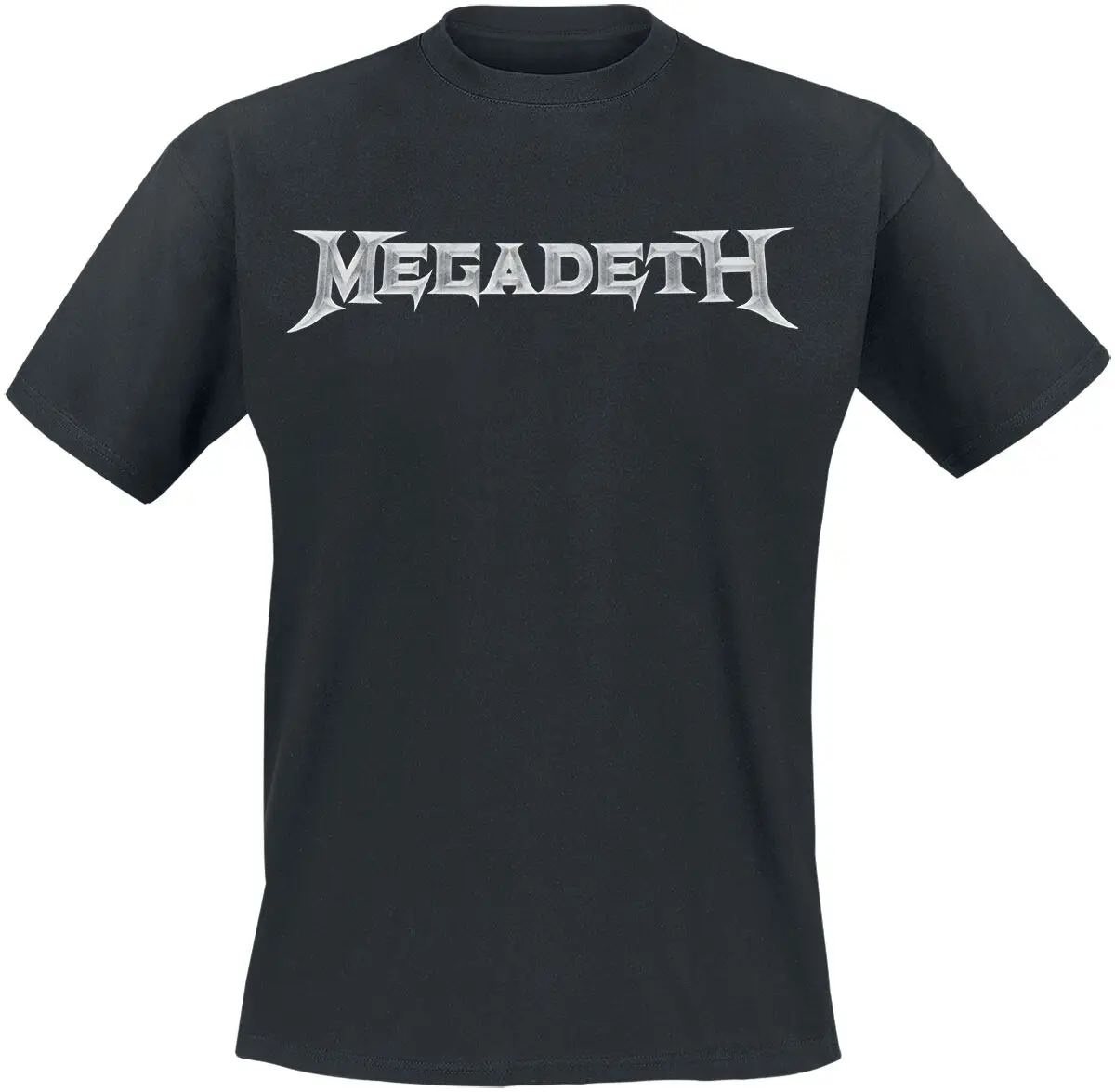 Logo Retro Classic Megadeth Band T-shirt Cotton Graphic Tee Men Women Summer Streetwear