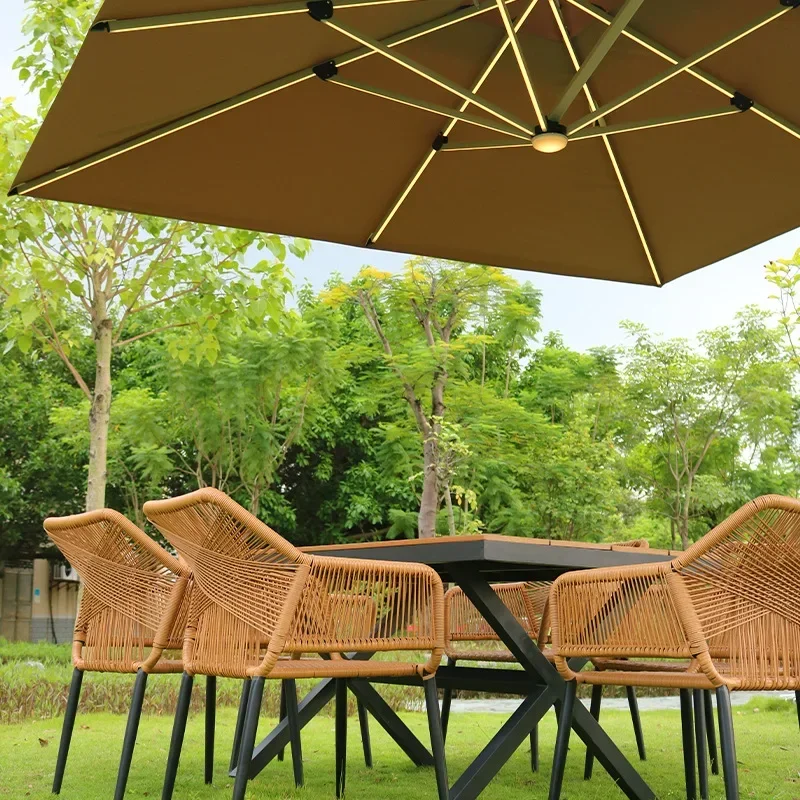 

Outdoor rattan chairs garden rattan outdoor furniture balcony courtyard outdoor rattan tables and chairs