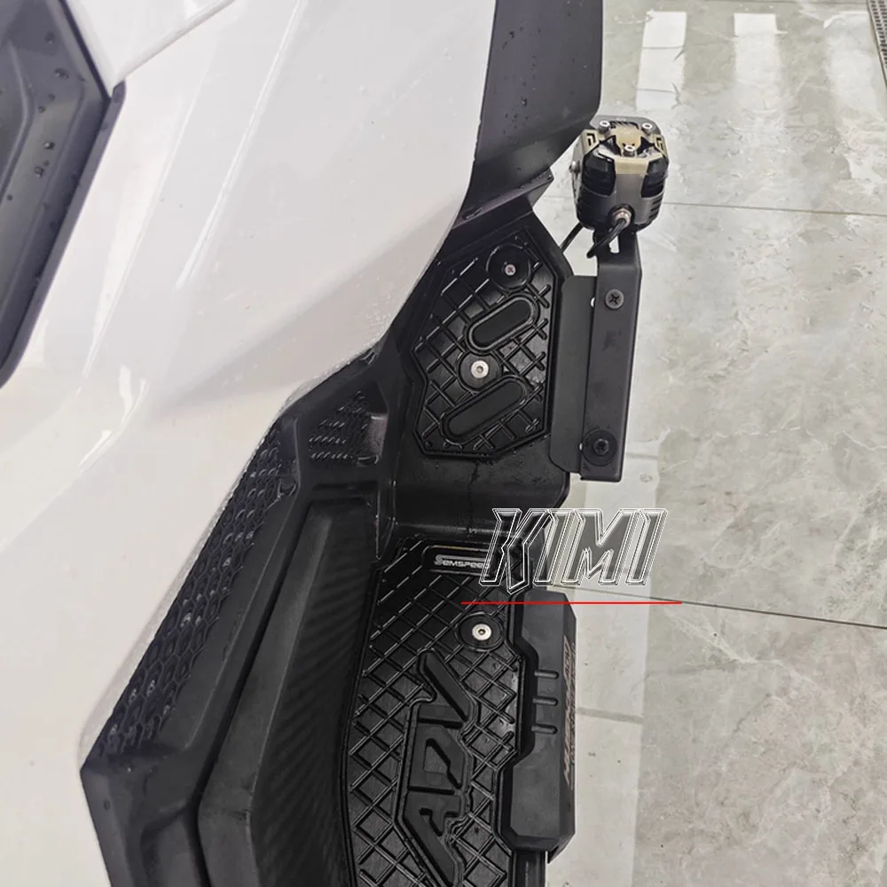 

Подставка для ног мотоцикла, кронштейн для прожектора, кронштейн для прожектора из нержавеющей стали, аксессуары для модификации для SYM ADX125 ADX 125