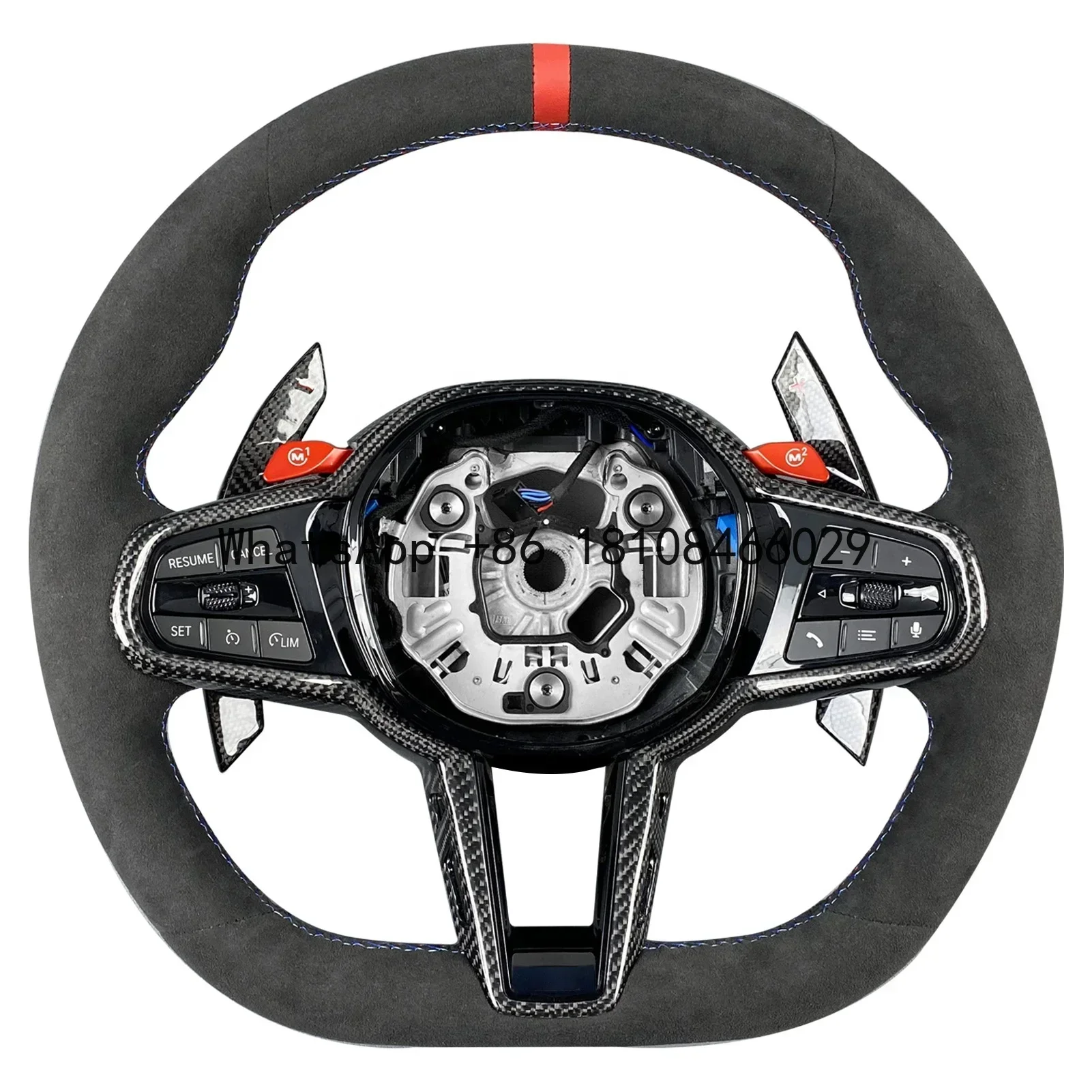 

Carbon fiber steering wheel Customized for BMW 2 3 4 5 6 series G20 G29 G22 G26 G30 G31 G01 G02 G05 G06 G14 G15 G80 2018-2022