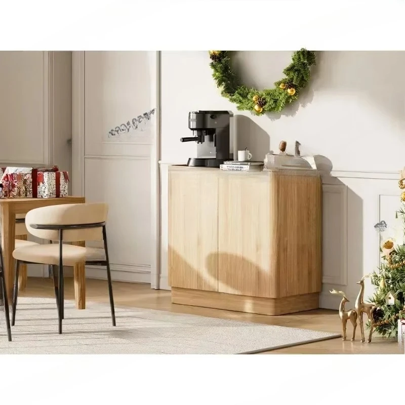 Buffet Cabinet, Modern Sideboard Cabinet, Small Storage Cabinet with Doors & Adjustable Shelf, Accent Credenza