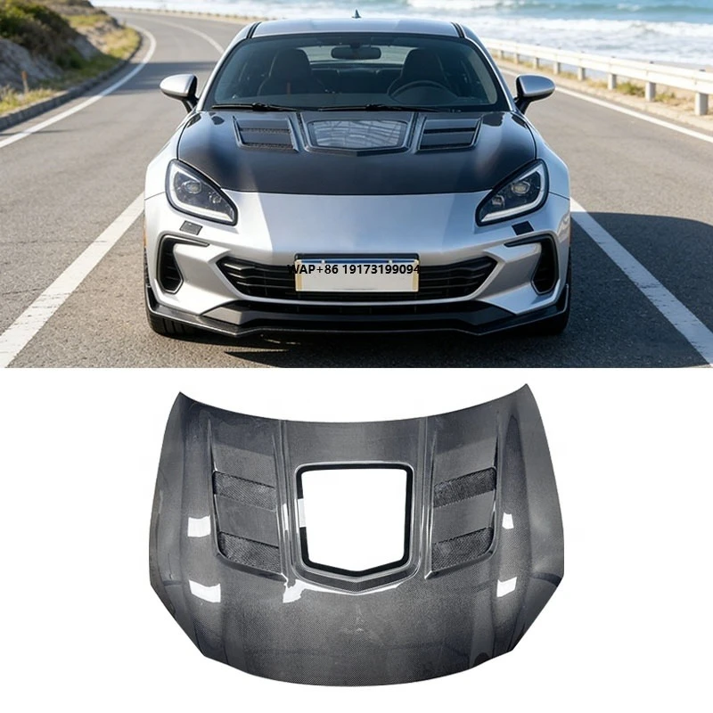 

Real Carbon Fiber Front Hood for GR86 BRZ GR86 2020-2023 Glass Engine Cover Bonnet