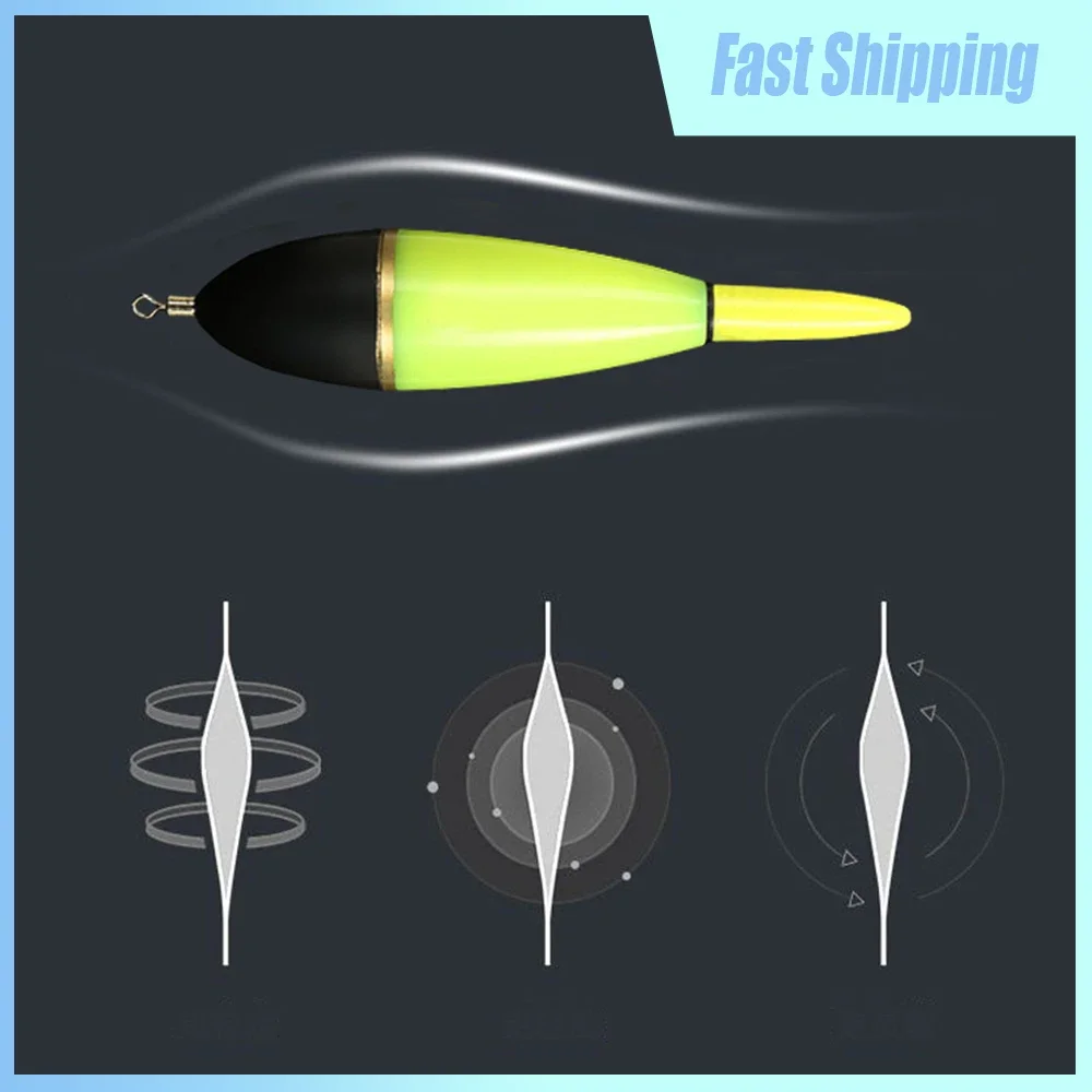 

1pc Night Fishing Luminous Electric Float Portable Fishing Line Bobber Group 5g/10g/15g Fishing Tackle Tools Accessories