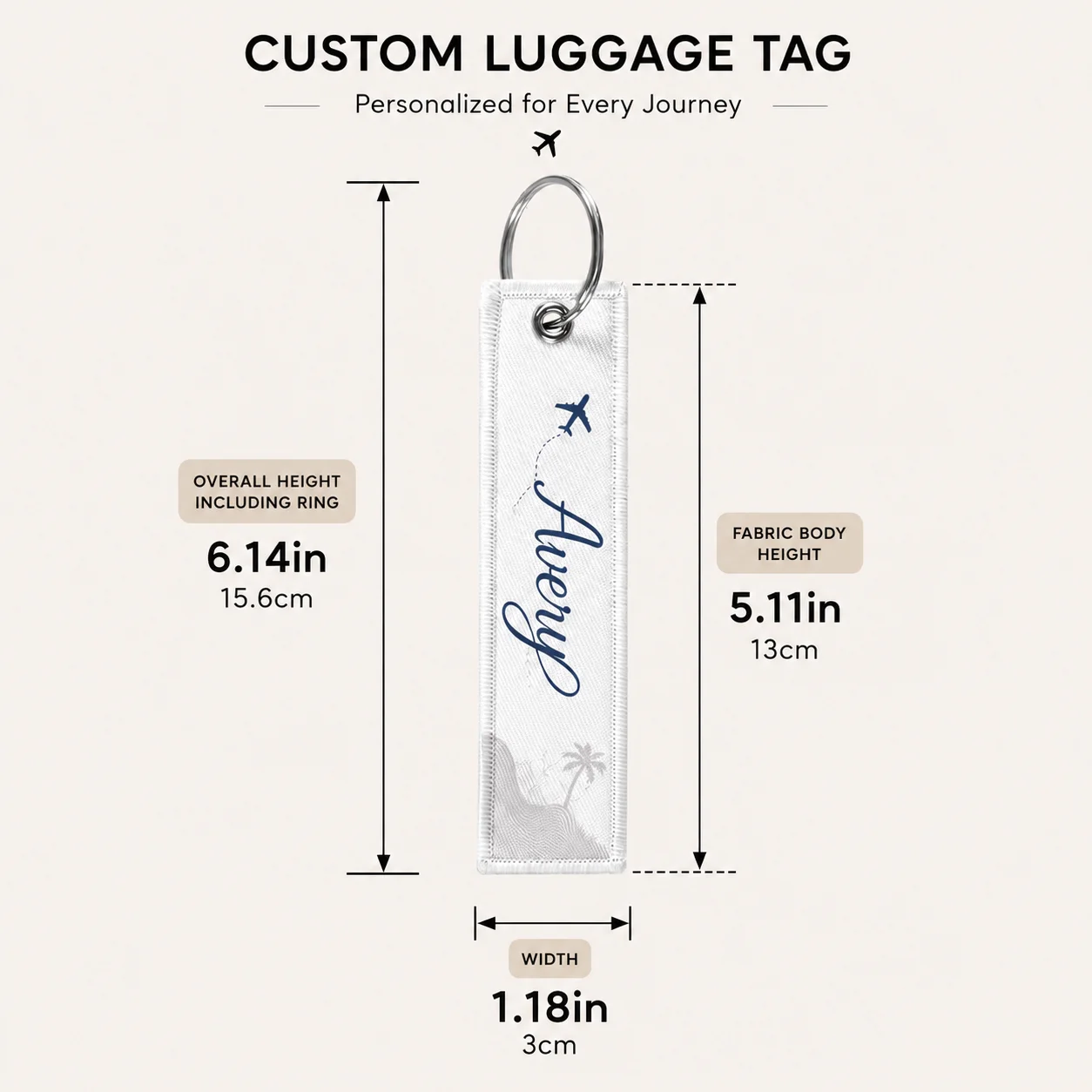 Personalized Luggage Tag Custom Luggage Tags Colorful Printed Name Text Suitcase ID Label Travel Accessories For Family Holiday