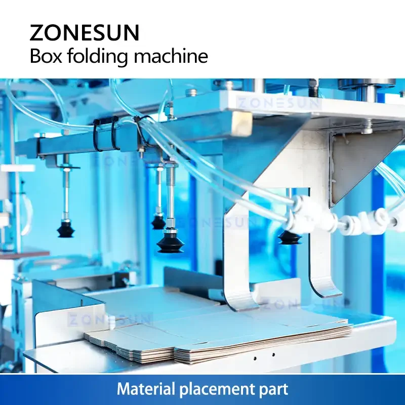 ZONESUN ZS-CSPM4 Fully Automatic Corrugated Aircraft Box Folding Machine