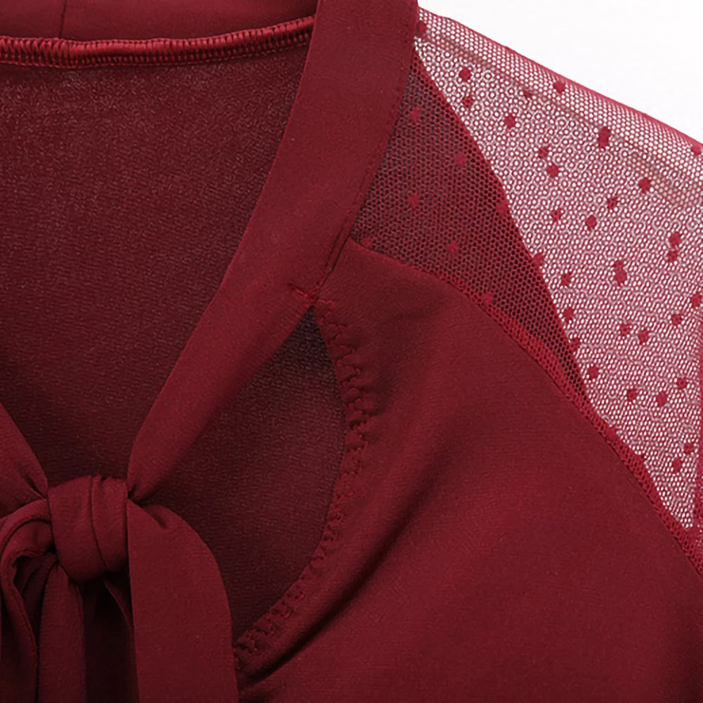 Samba Shirt Top Dancing V-neck Costume Women's jumpsuit wine red White Black Long Sleeve Prom Performance Shirt