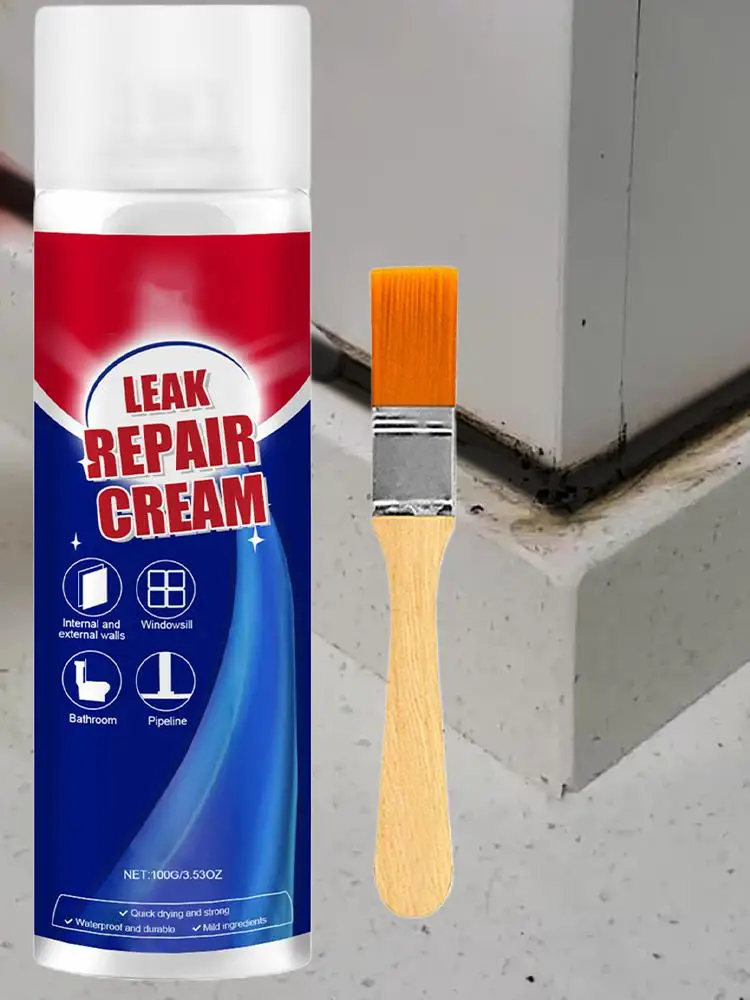 Roof Sealant Liquid Wall Roof Leak Repair Liquid Sealant Coating Quick Dry Wall Gap Filler for Gutter Window Frame Tile Concrete