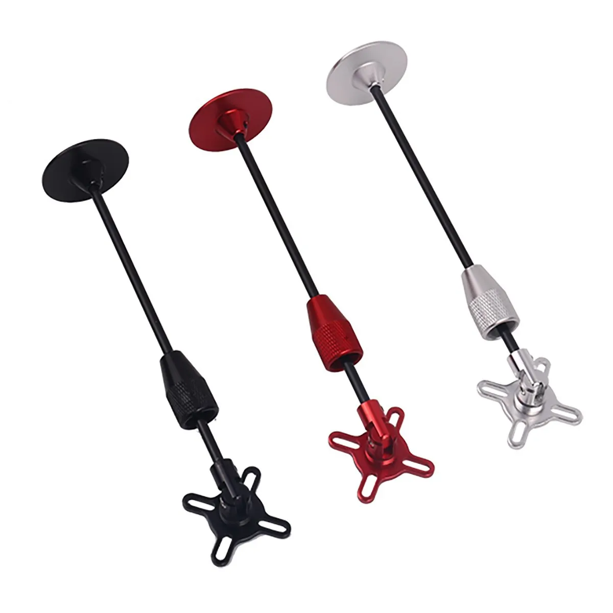 The second generation CNC metal multi-axis GPS folding antenna seat\ drone folding mount, bracket\ with carbon rod