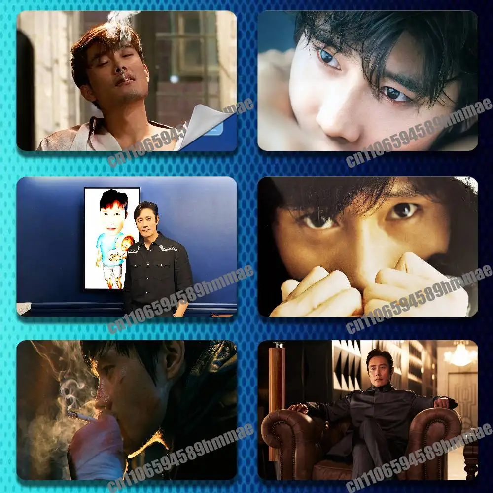 

For Korean actor L-Lee Byung hun Credit Bank Sticker Film Waterproof Protect Access Card Full Cover Skin ID