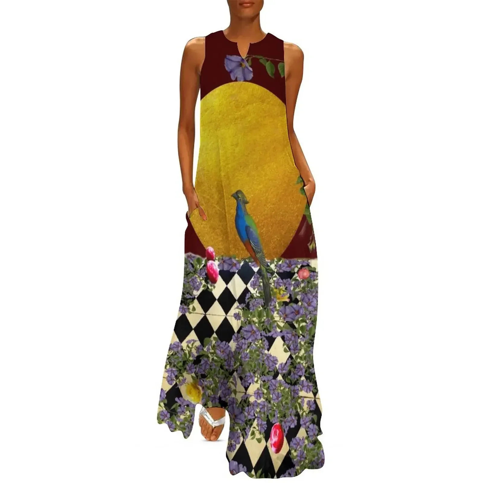 

Medieval Hanging Gardens 02 Long Dress Evening dresses Beachwear summer dress for women 2025 Dress