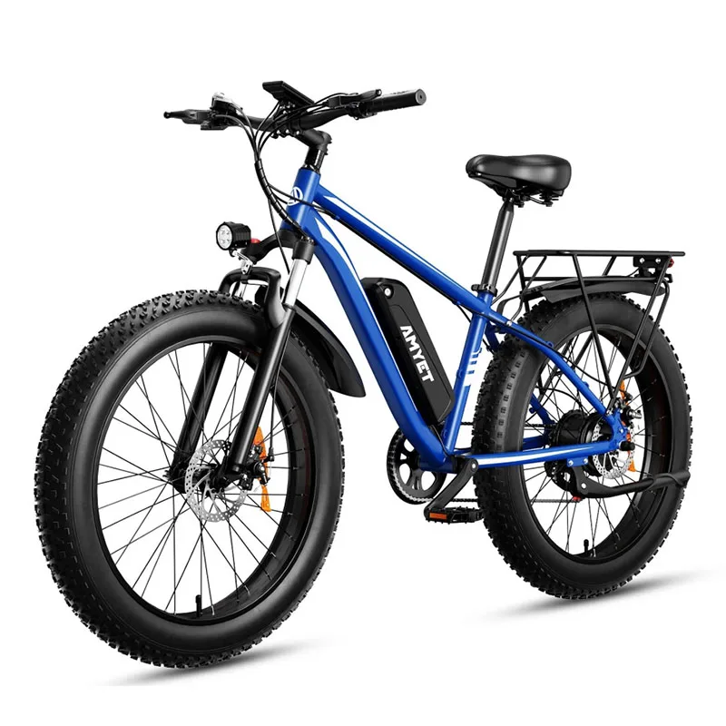 Unisex Electric Bike EB26 1000W Motor 48V15AH Battery 26 Inch Fat Tire Mountain Electric Bicycle All Terrain Off-Road E-Bike image 5
