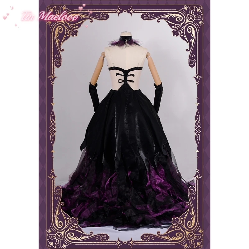 Costume Cosplay de luxe pour femmes, Anime Magical Girl, Puella Magi Madcontempled Magica, SAFzones ura Akemi, robe noire ultraviolette