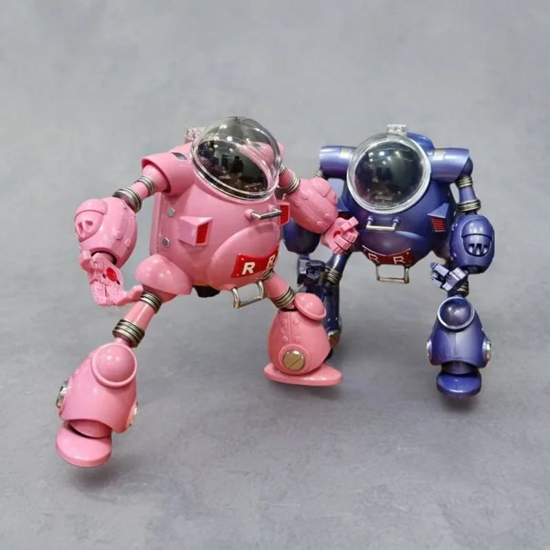 

Dragon Ball FJ Модель игрушки Красный шелковый армейский робот Adjutant Розовый Синий Высота автомобиля 32 см содержит сплав, можно переносить куклы