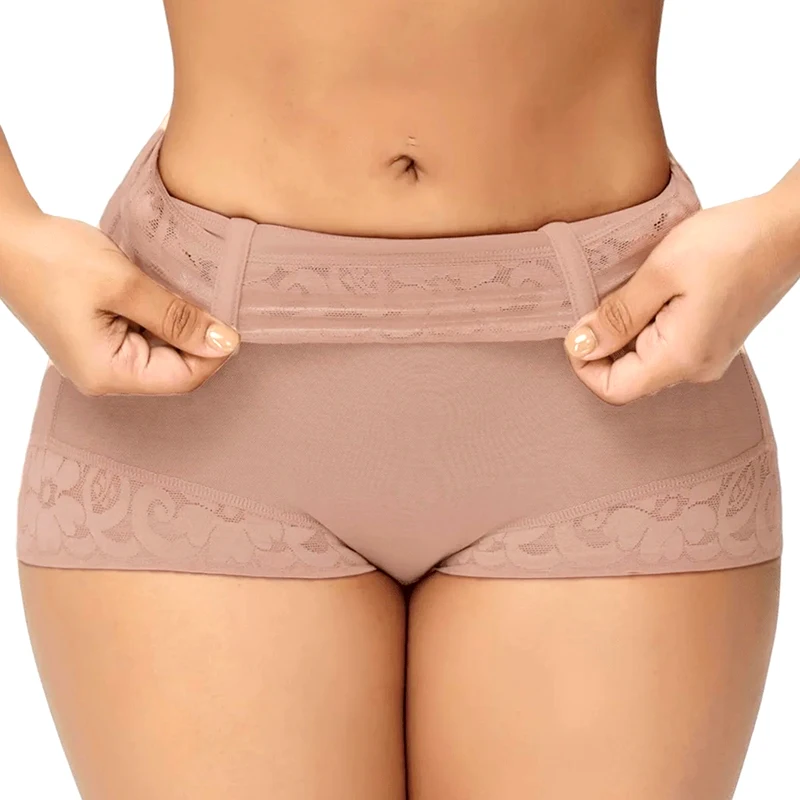 AfruliA Booty Enhancer Fajas Colombianas Girdle Tummy Control Panties Butt Lifter Body Shaper Postpartum Waist Trainer Shapewear