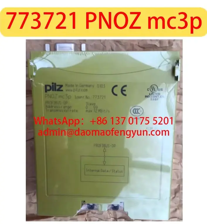 Original Genuine，773721 PNOZ mc3p Brand New Communication Module，Fast shipping