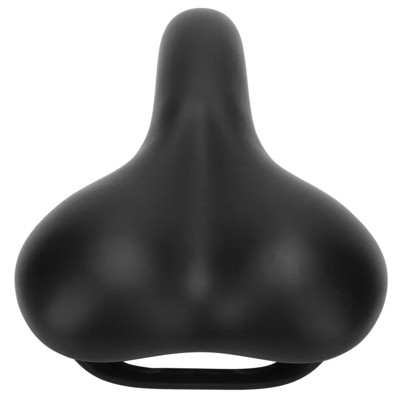 

Эргономичный бампер из искусственной кожи, седло для горного велосипеда, чехол для подушки для велосипеда, аксессуар, черный