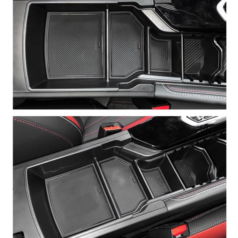 For Geely Coolray 2022 2023 Interior Decoration Center Console Armrest Storage Box For Storage Rack