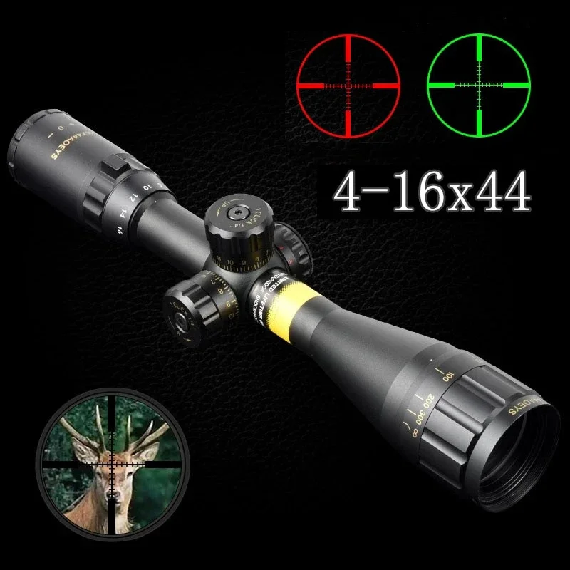 

4-16x44 AOEYS Rifle Scopes Sniper Air Gun Sight for Hunting Airsoft Optical Telescopic Spotting Riflescopes Airsoft Optic Sight