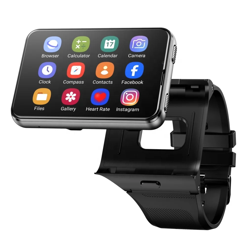

Smart Watch 2.88 Inch Big Screen 4G MTK6761 4GB RAM 64GB ROM WiFi GPS Phone Call Android 11.0 Smartwatch S999