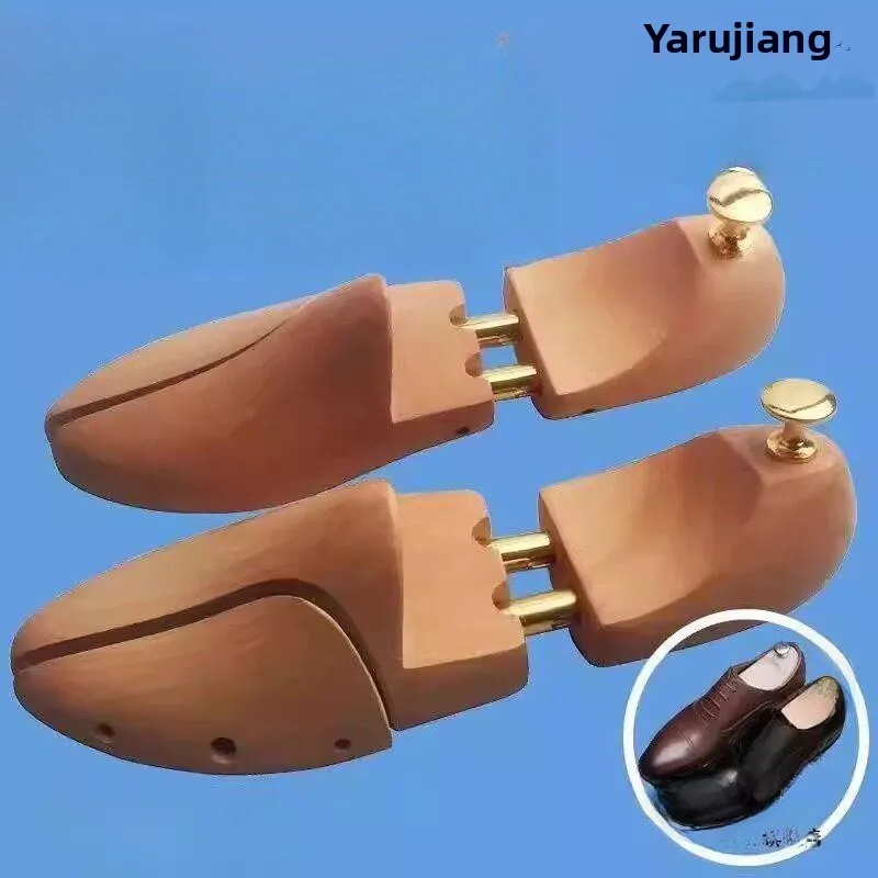 Adjustable Leather Shoe Tree Wooden Shoe Stretcher Anti-Wrinkle High-Grade  Wood Lotus Wood Shoe Support Home Daily Use