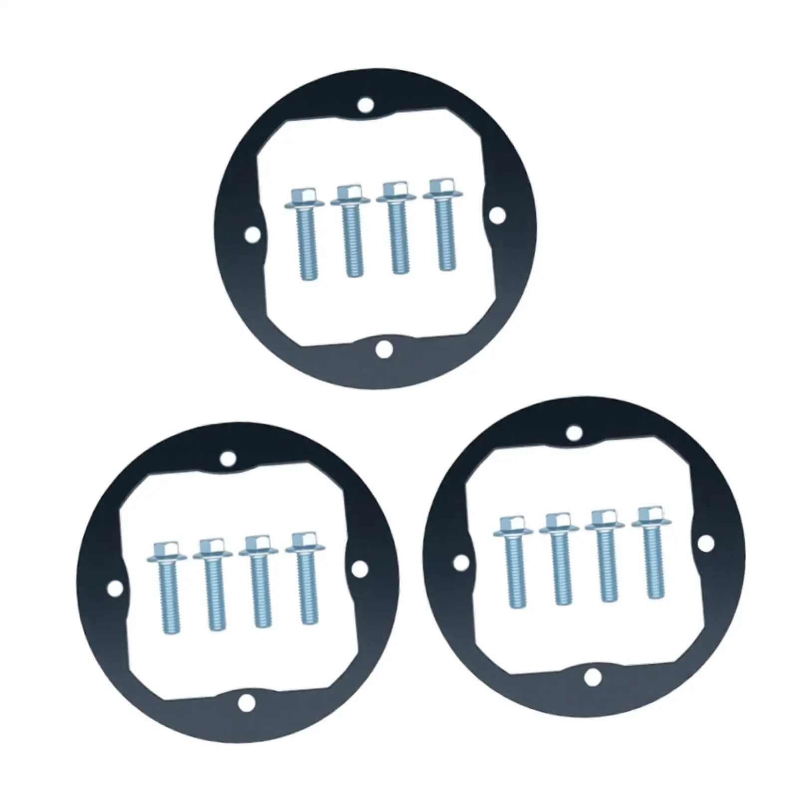 3 قطعة حلقة تعزيز المغزل على سطح السفينة قوية وسهلة التركيب البستنة مع البراغي مجموعة المغزل متعددة الاستخدام للإصلاح #2