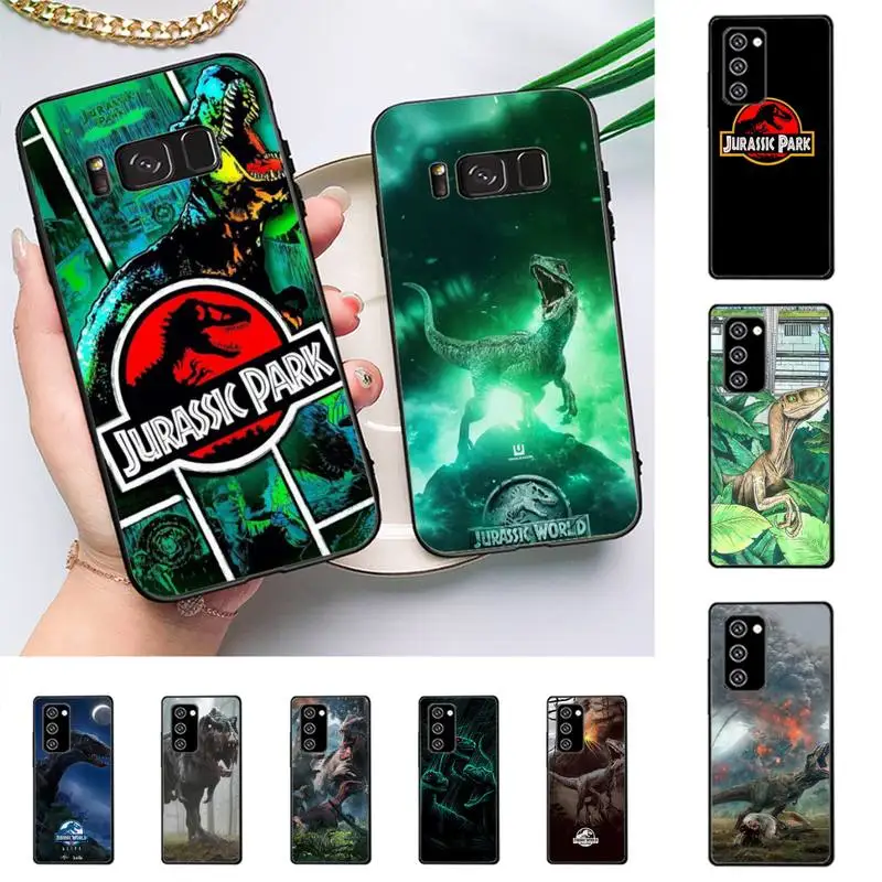 FHNBLJ Jurassic Park Dinosaur Phone Case for Redmi 8 9 9A for Samsung J5 J6 Note9 for Huawei NOVA3E Mate20lite cover