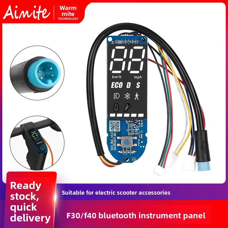 

Electric Scooter Bluetooth Dashboard Controller Kit Original Upgraded Circuit Board Bluetooth Board for Ninebot F20 F25 F30 F40