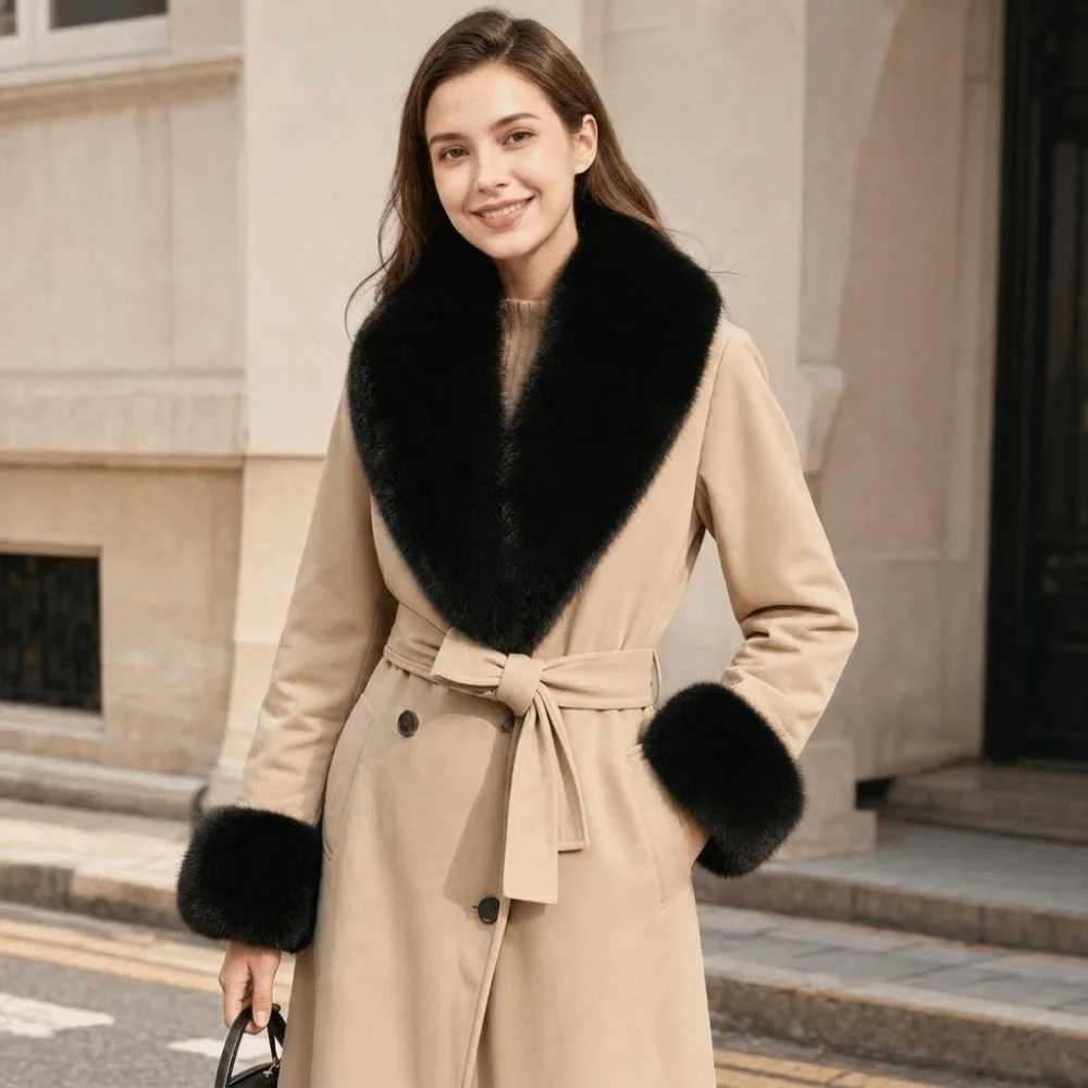 versatile-warm-texture-faux-fur-scarf-shawl-detachable-soft-touch-collar-cuffs-set-fluffy-comfortable-neck-warmer-birthday-party