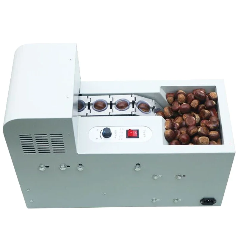 Commercial Automatic Electric Chestnut Scoring Machine, Chestnut Slitter for Making Cuts on Chestnuts