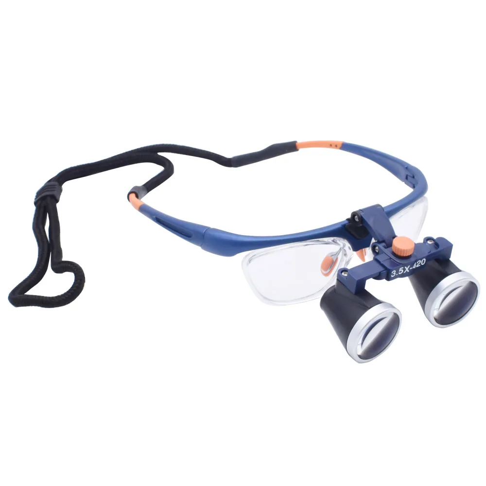 2.5X 3.5X Dental Loupe Magnifier Surgery ENT Ophthalmology Surgical Loupes Two-way Spiral Surgical Operation Magnifying Glass