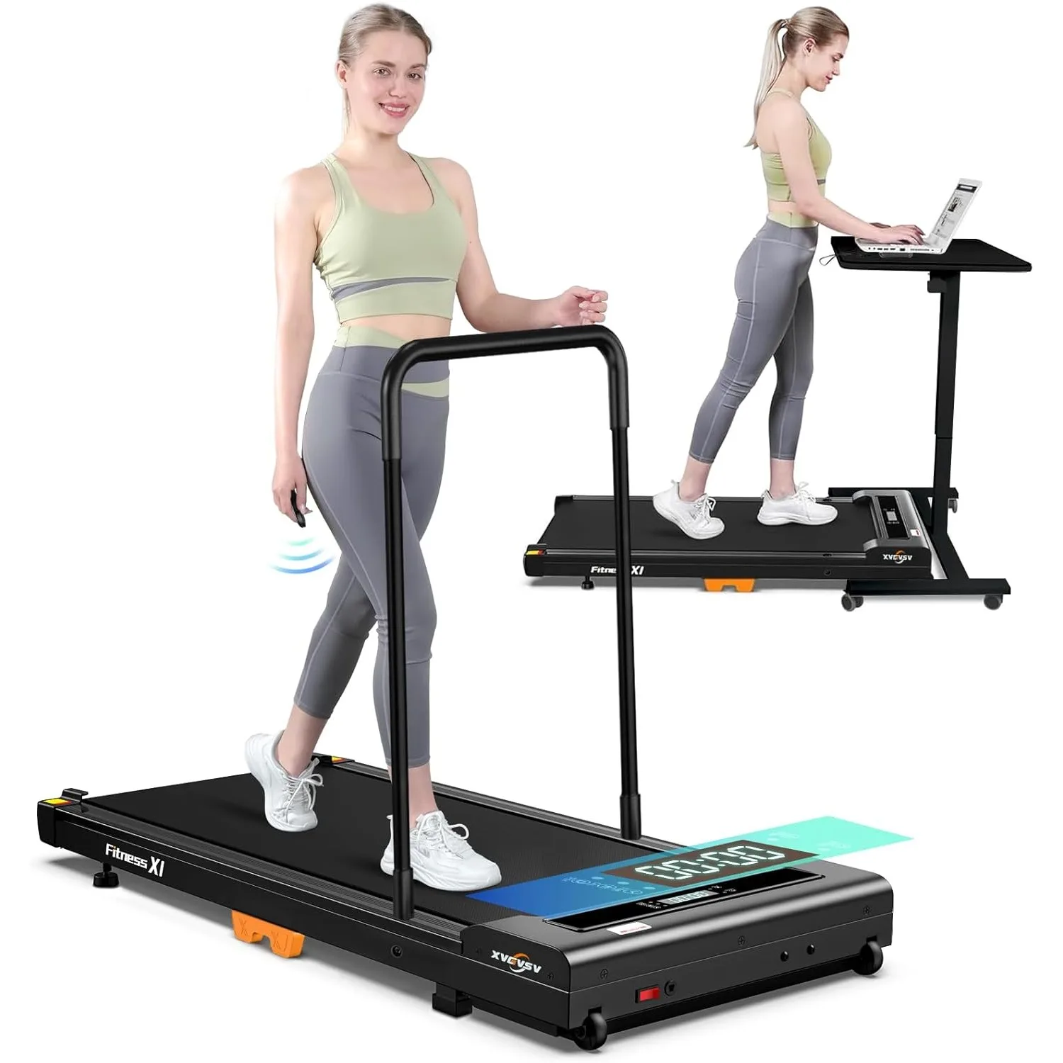 

Беговая дорожка Walking Pad, беговая дорожка под столом, портативная беговая дорожка со светодиодным дисплеем и дистанционным управлением, электрические беговые дорожки мощностью 2,5 л.с.