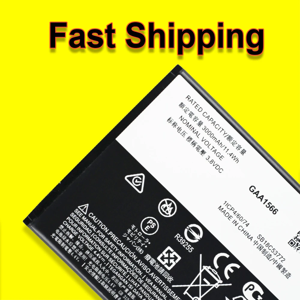 KC40 New 3000mAh Battery For Motorola Moto E6 Plus XT2025-1 XT2025-2 In Stock High Quality With Tracking Number