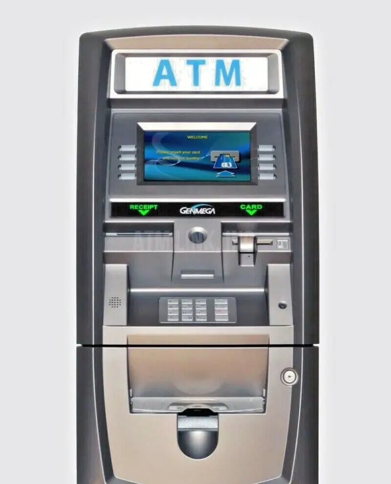 Stand Alone Retail ATM GenMega G2500 Series ATMs Machine For Sale