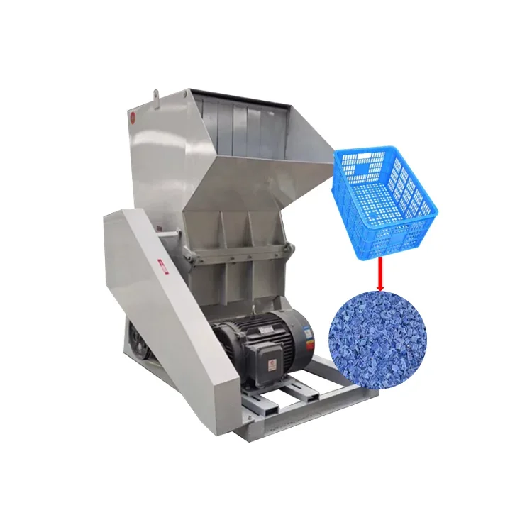 automatic plastic crusher machine plastic crushing machine small plastic crusher