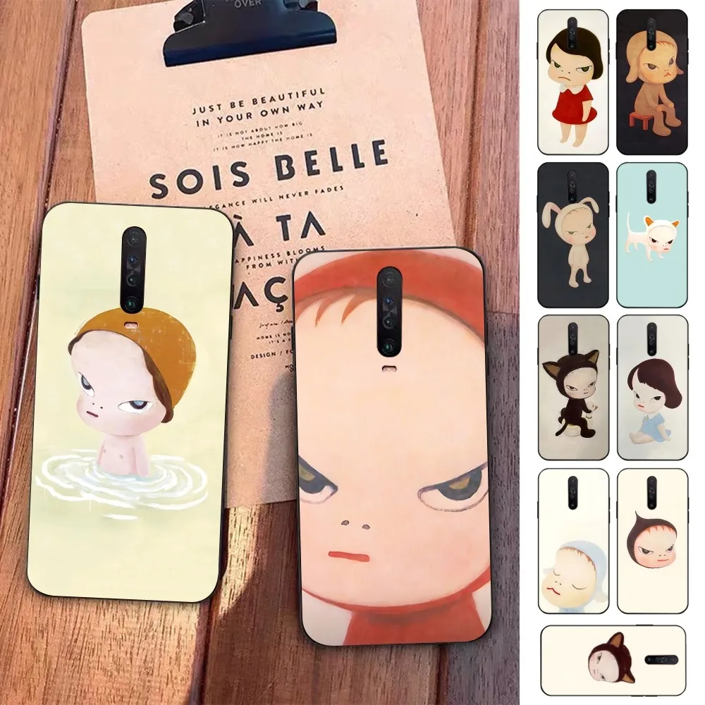 Yoshitomo Nara Art Чехол для телефона Redmi 5 6 7 8 9 10 Plus Pro 6 7 8 9 A GO K20 K30 K40 Pro Plus F3 Fundas