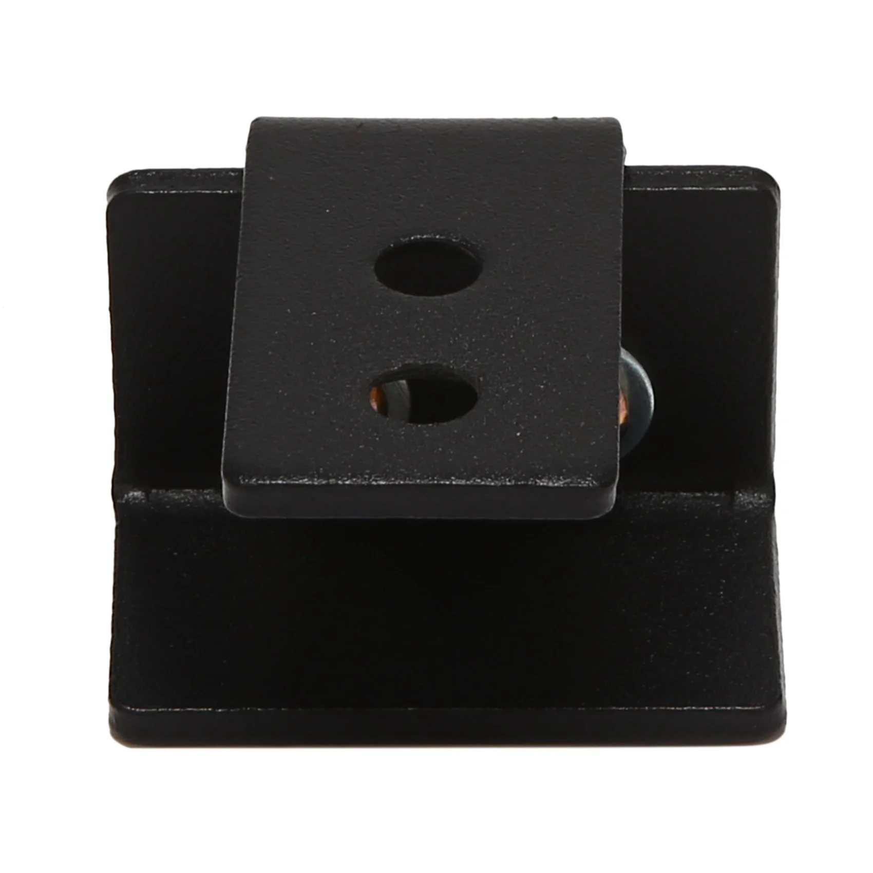 

A70P 1Pcs Simple Design Wall Mounted Sliding Barn Door Bottom Floor Guide With Adjustable Bracket Black