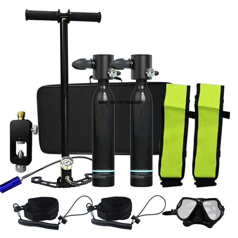 

Mini Scuba Diving Equipment Tank Breath Underwater Diving Air Tank for 5 to 10 Minutes Mini Scuba Diving Air Tank