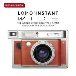 Lomography Lomo'Instant Wide Black / White / Brown Camera and Lenses