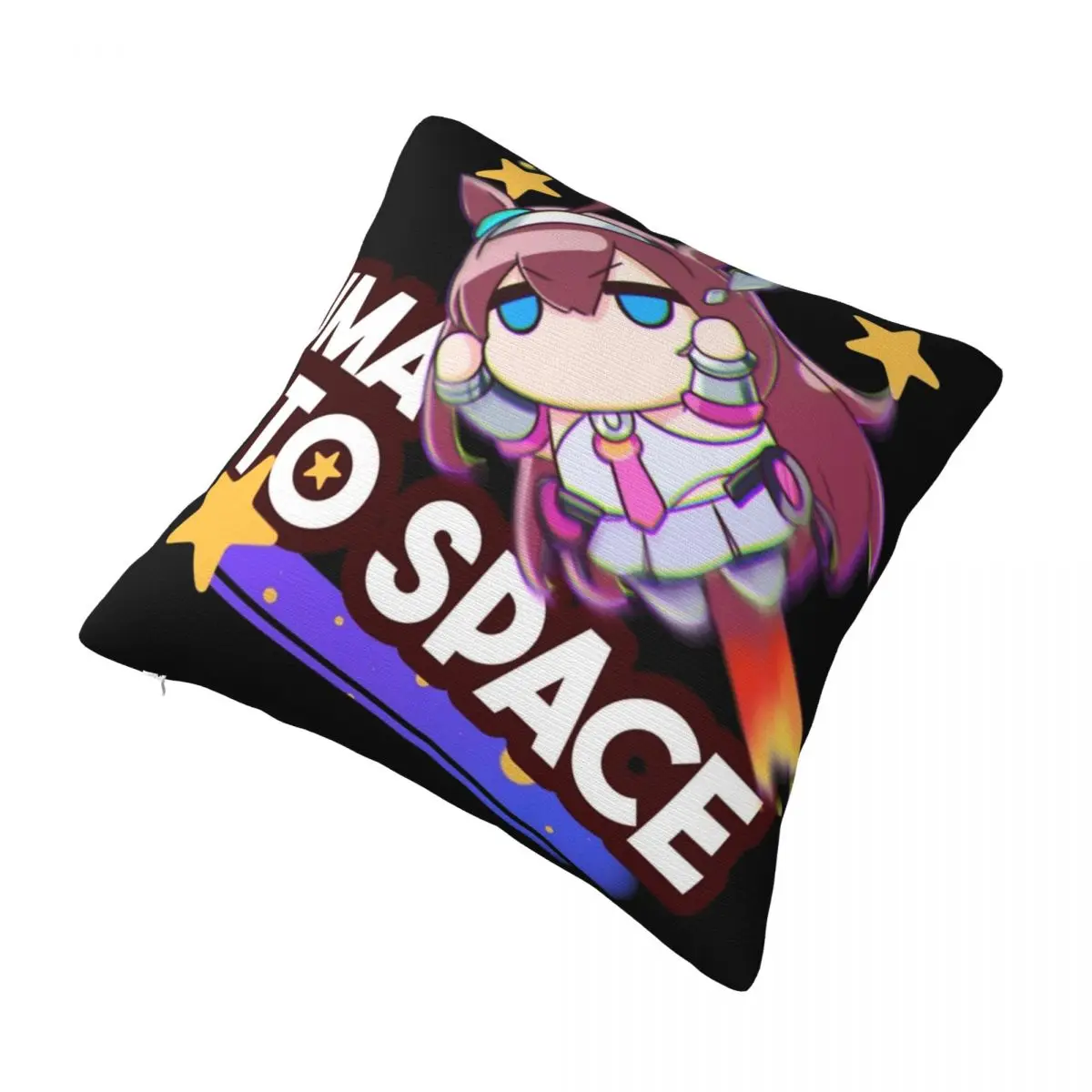 Uma Musume Pretty Derby Mihono Bourbon Pillowcases Soft Cushion Cover Decoration Throw Pillow Case Cover Home Multi Size