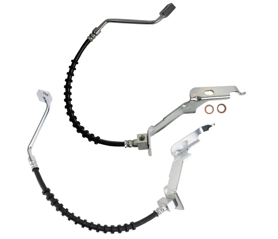 

2PC Left and right Front Brake Hose Fits 01-07 Chrysler Town & Country 01-03 Voyager Dodge Caravan 4683791AE 4683790AE